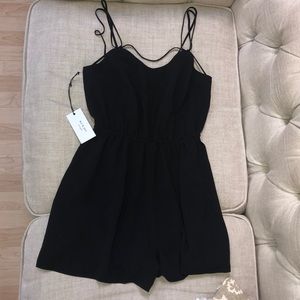 Ali & Jay Strappy Bodice Romper: Size Medium